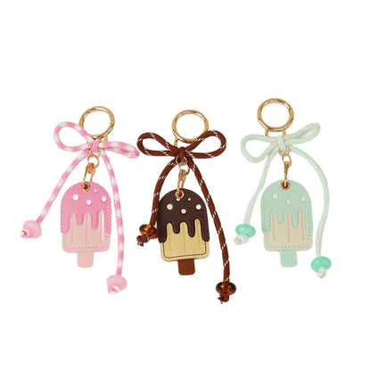 Keypus - Cute Ice Cream Shaped Bag Charm Keychain