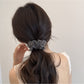 Gifty - Leopard Print Mesh Round Detail Hair Tie