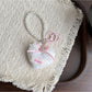 Beau - Sweet Heart Charm Claw Clip Keychain