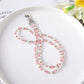 Velra - Elegant Solid Color Beaded Eyeglass Strap