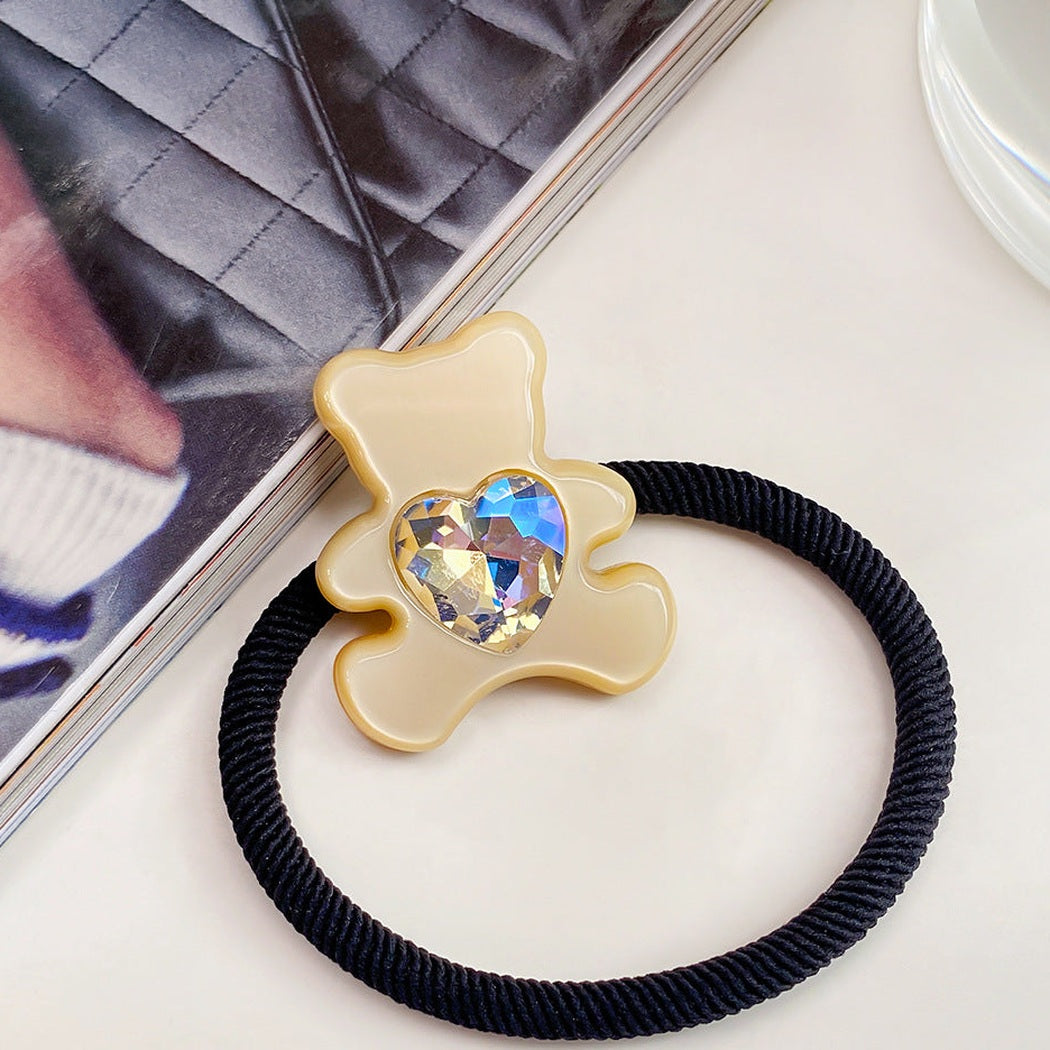 Bear Charm Hair Tie Collection variant image