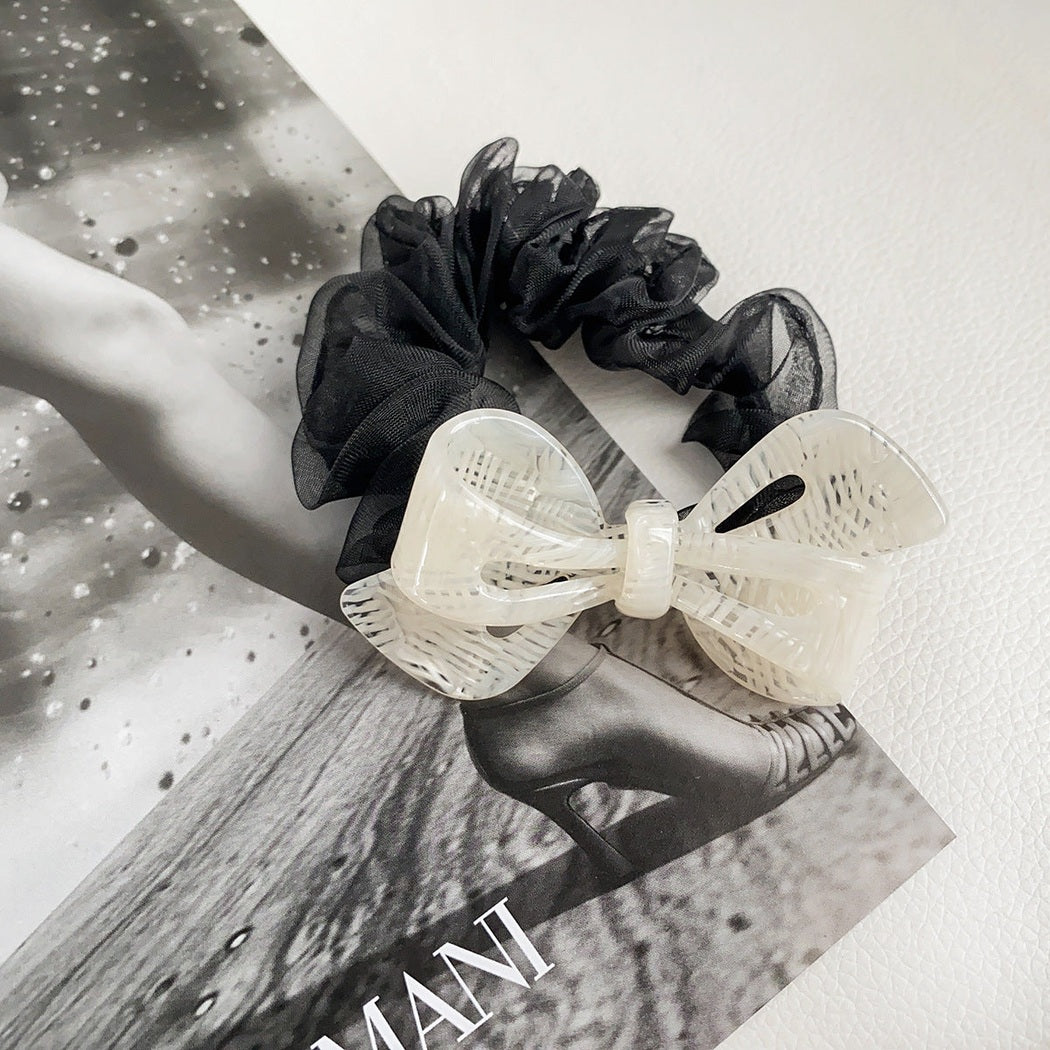 Marbled Bow Scrunchie Collection variant image