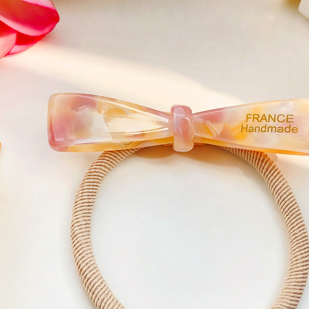Marbled Bow Hair Tie Collection variant image