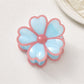 Beau - Glossy Petal Flower Plastic Hair Claw Clip