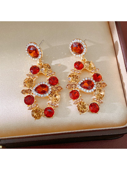 Nozari - Vintage Teardrop Rhinestone Jewelry