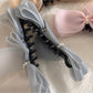 Beau - Layered Double Bow Banana Clip