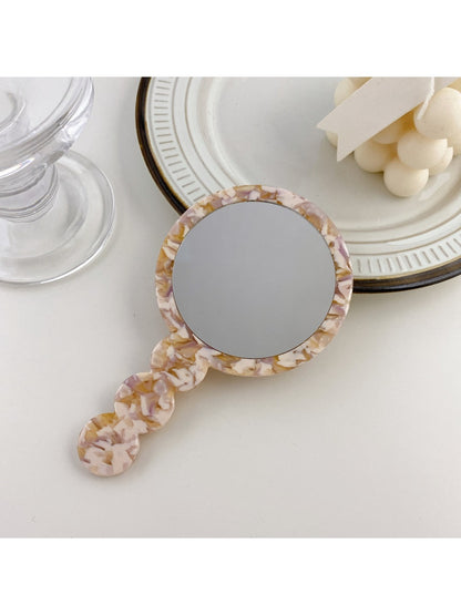 Mirroray - Vintage Geometric Handled Vanity Mirror