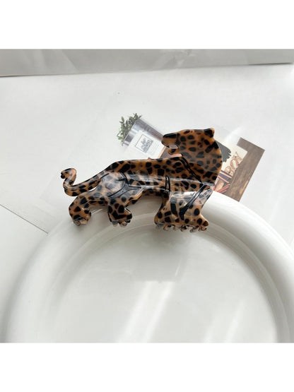 Beau - Standing Leopard Hair Clip