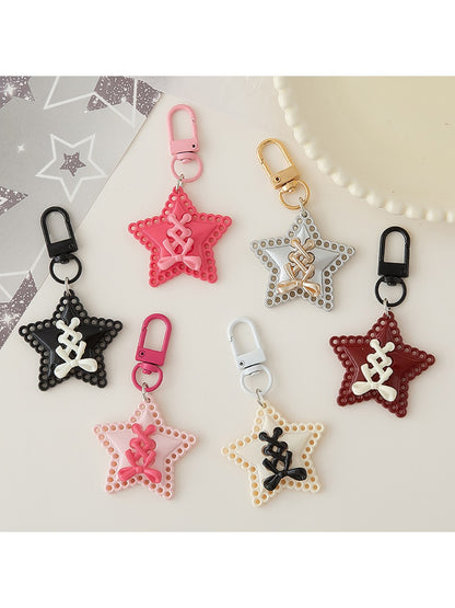Keypus - Strap Bow Star Keychain