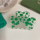 Beau - Cute Simple Green Hair Clip