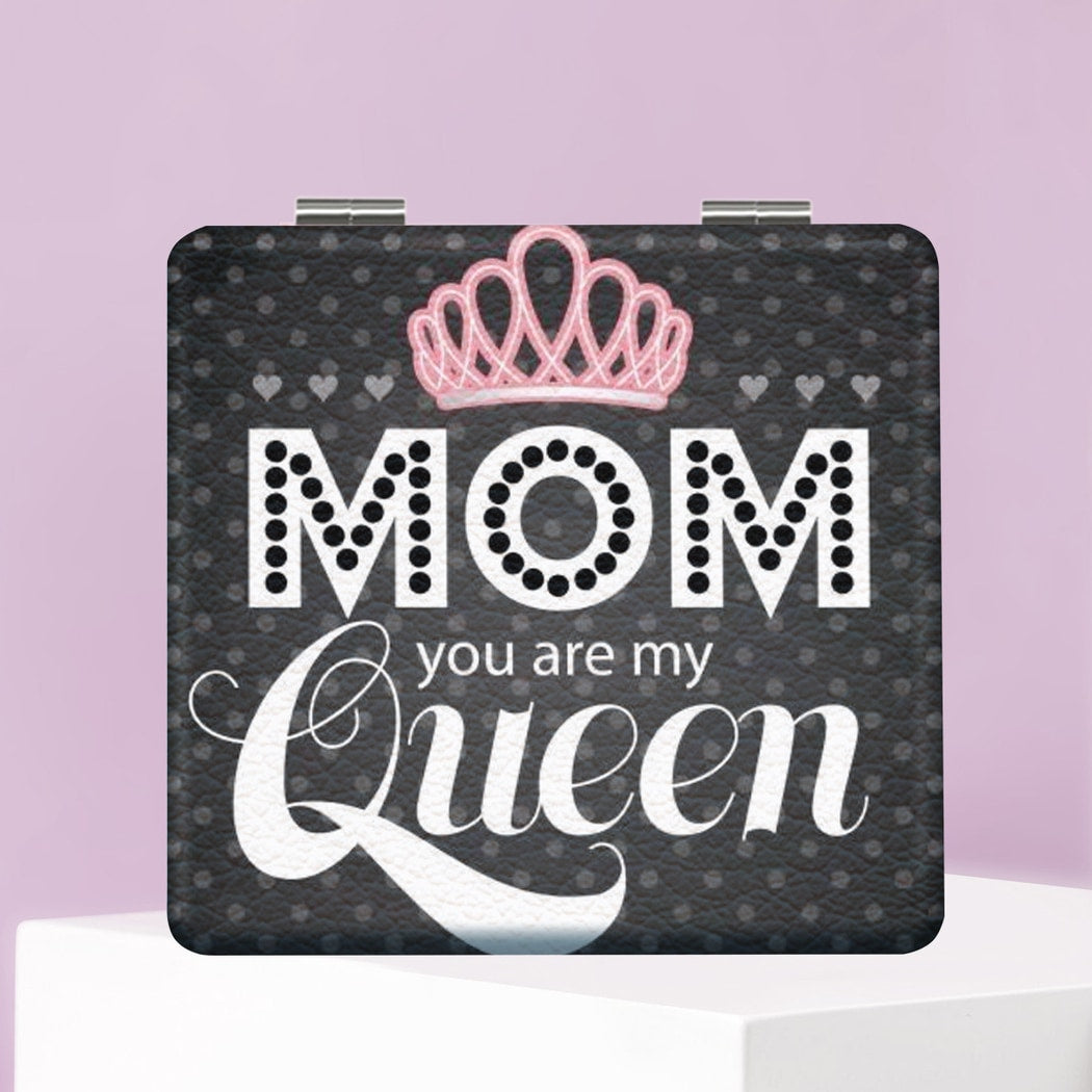 Mirroray - Rectangle Compact Glass Touch Up Makeup Mirror