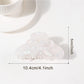 Beau - Fashionable Half Round Hair Claw Clips