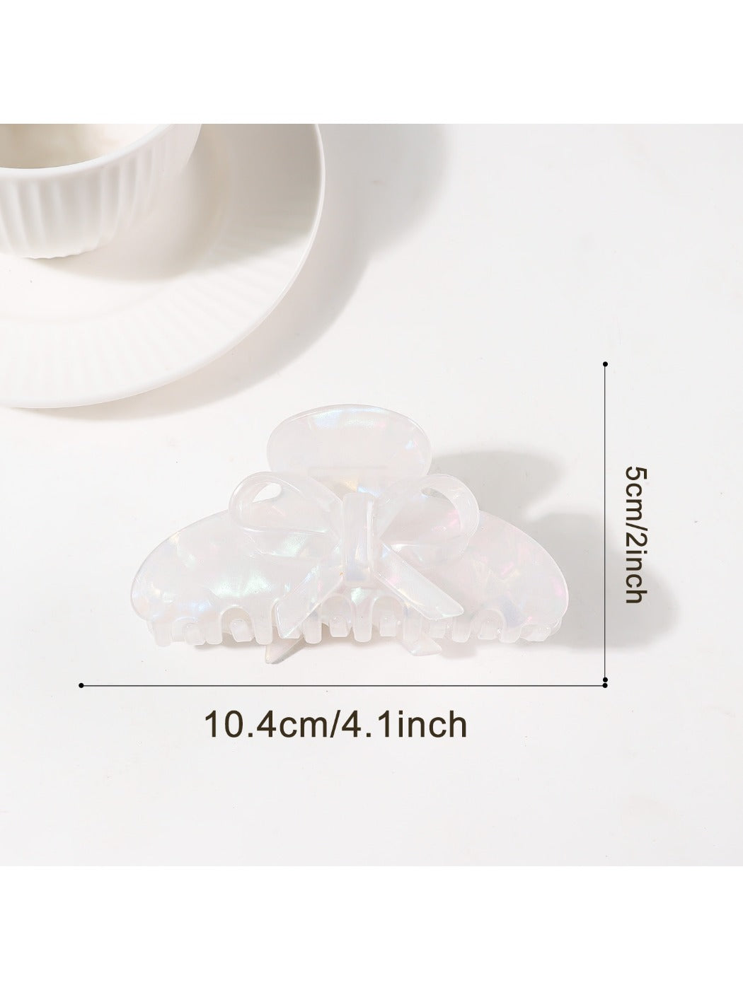 Beau - Fashionable Half Round Hair Claw Clips