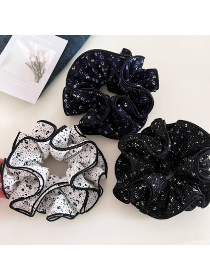 Gifty - Ruffled Edge Spiral-Shaped Hair Tie