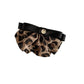 Beau - Polyester Alloy Leopard Bow Spring Hair Clip