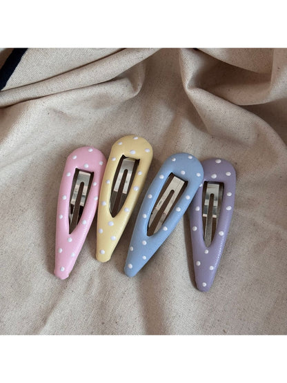 Beau - Sweet Style Polka Dot Barrette Hair Clip
