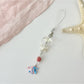 Mini fish keychain in yellow with detailed fins and eye features