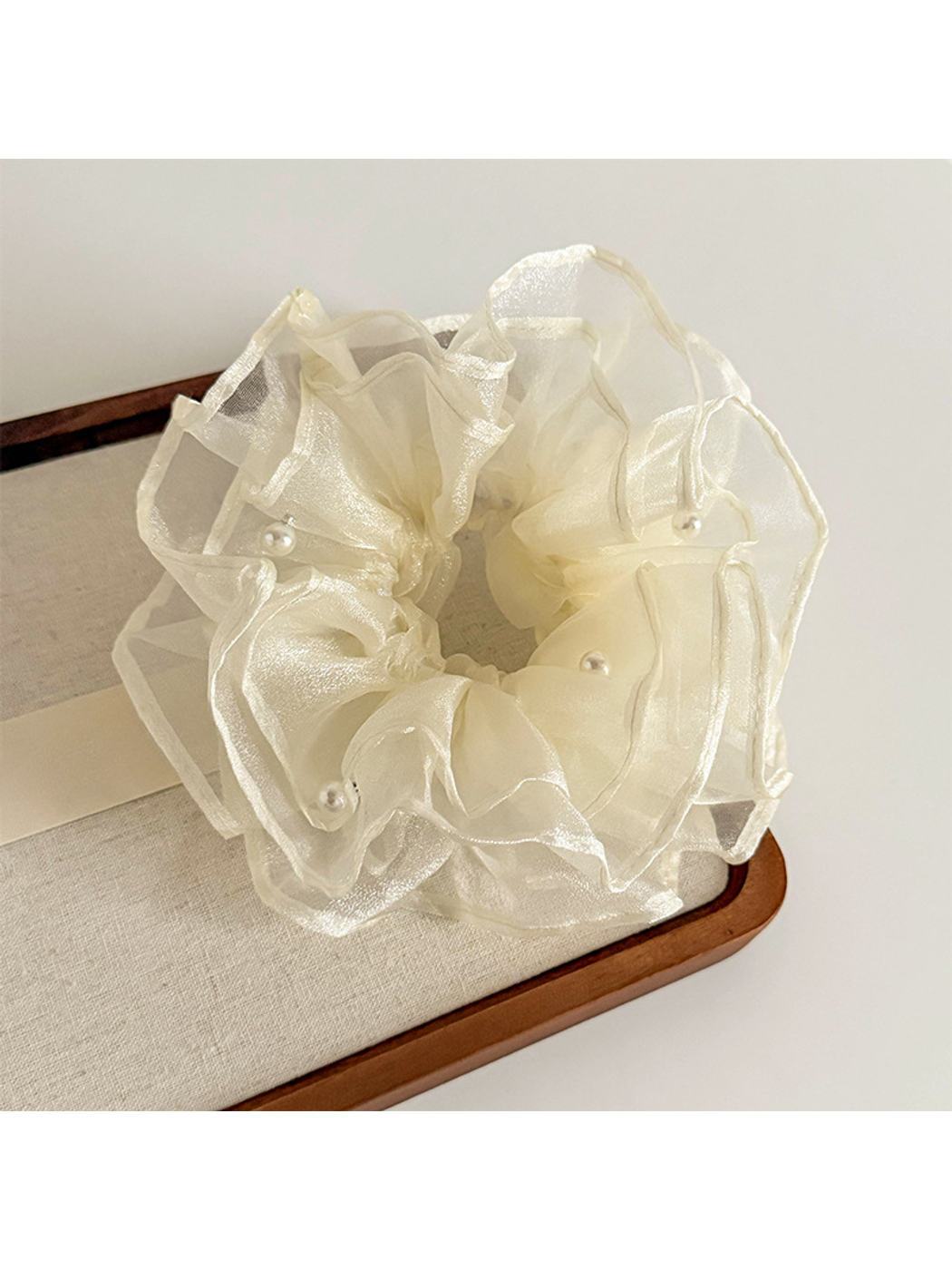 Gifty - Layered Organza Style Ponytail Scrunchie