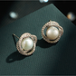 Earedge - Geometric Twisted Double Ring Stud Earrings