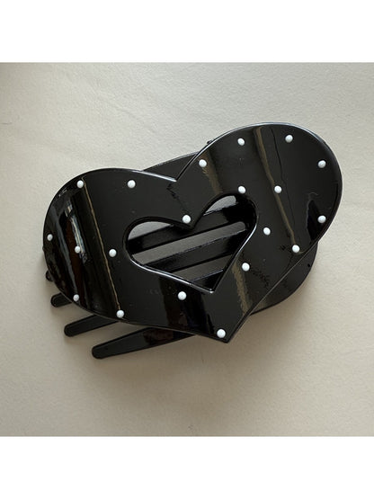 Beau - Oval Openwork Hair Claw Clip