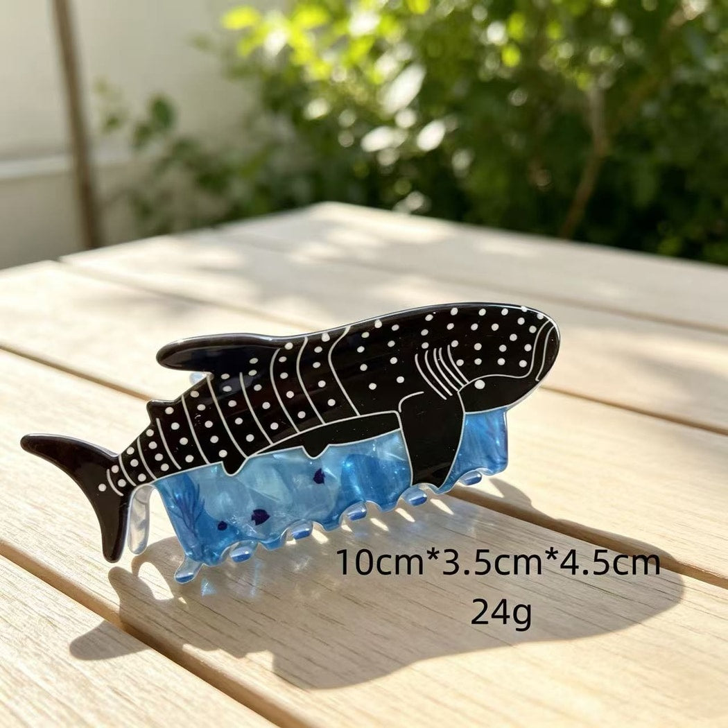 Beau - Ocean Animal Shape Acrylic Claw Clip