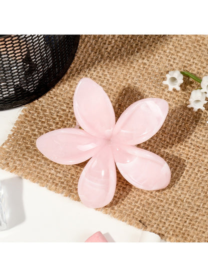 Beau - Frangipani Hair Clip Flower Hair Claw