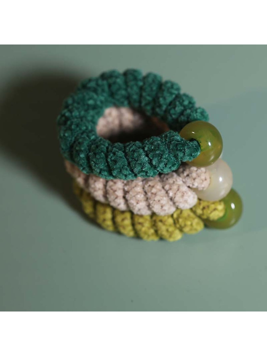 Gifty - Solid Color Twisted Spiral Minimalist Hair Tie