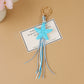 Keypus - Starfish Tassel Bag Charm Alloy Keychain