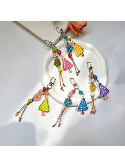 Keypus - Umbrella Pendant Acrylic Cartoon Bag Charm Keychain