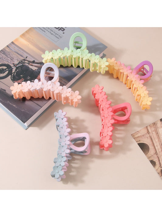 Beau - Gradient Small Flower Hair Clip