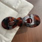 Beau - Vintage Flat Bow Hair Claw Clip