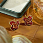 Earedge - Versatile Four-Leaf Earrings