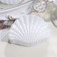 Beau - Textured Plastic Seashell Silhouette Claw Clip