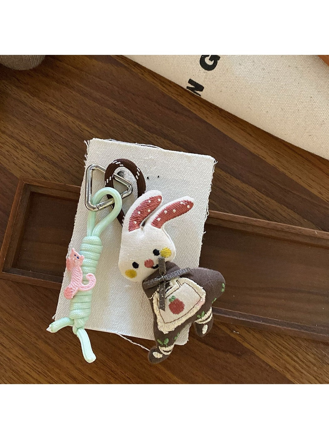 Keypus - Green Lanyard Doll Keychain