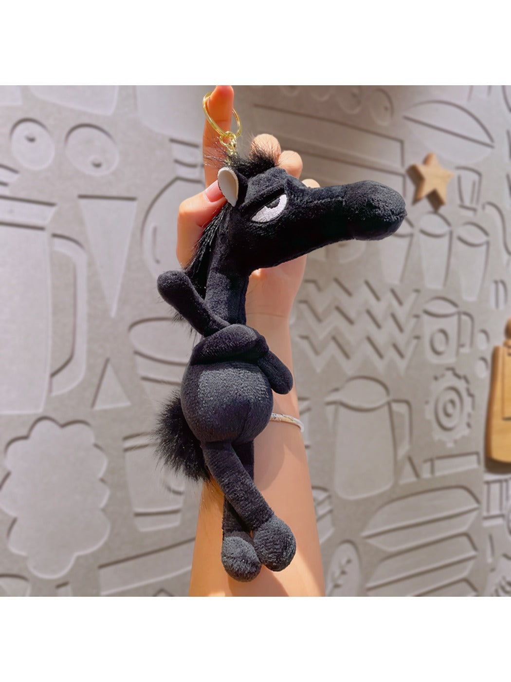 Keypus - Horse Keychain Plush Toy Bag Charm