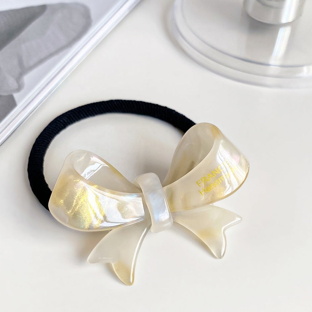 Iridescent Bow Hair Tie Collection variant image