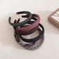 Gifty - Retro Elegant Plaid Hair Hoop