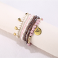 Lovra - Bohemian Layered Beaded Pendant Bracelet