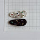 Beau - Minimalist Undulating Teardrop Hair Clip