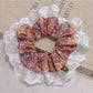 Gifty - Pastel Printed Scrunchie Dopamine