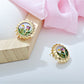 Earedge - Vintage Floral Stud Earrings