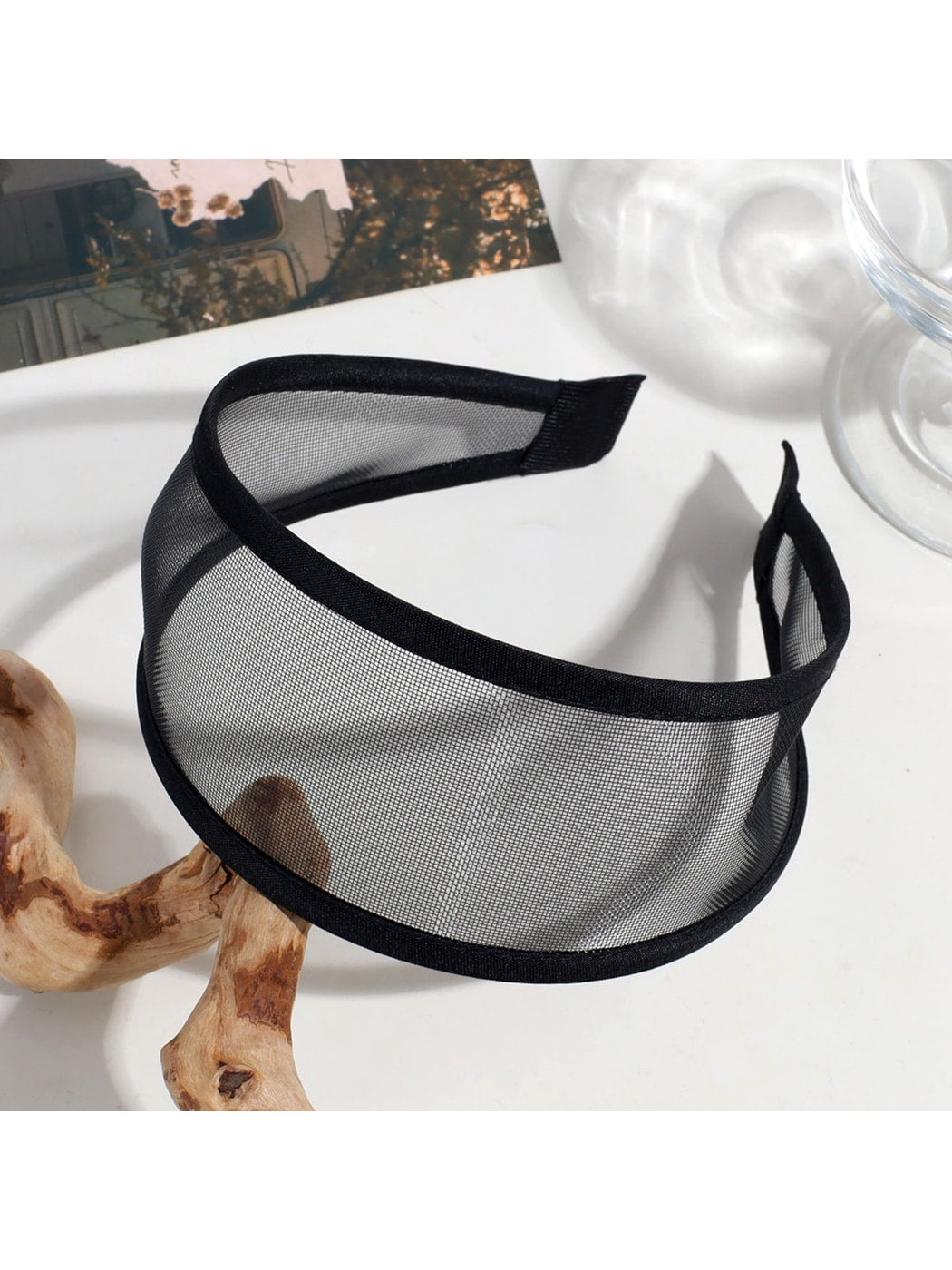 Gifty - Simple Retro Wide Mesh Headband
