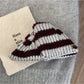Gifty - Striped Knit Hair Accessories