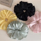 Gifty - Ruffled Sheen Polyester Fiber Scrunchie
