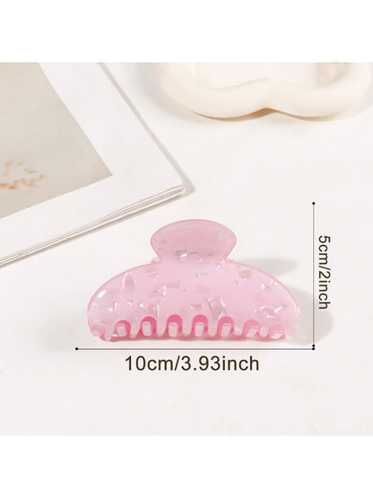 Beau - Pastel Half Circle Hair Claw Clip