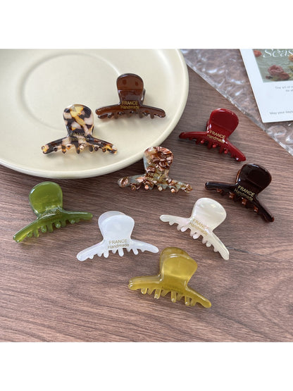 Beau - Pastel Mini Flat Hair Claw Clip