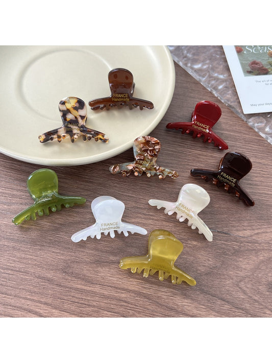 Beau - Pastel Mini Flat Hair Claw Clip