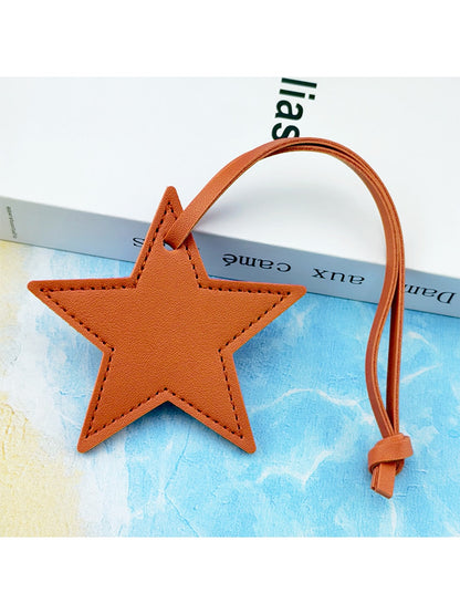 Keypus - Minimalist Five-Point Star Bag Charm Keychain