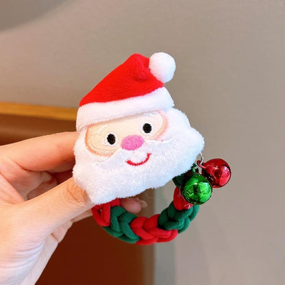 Gifty - Christmas Theme Design Braided Hair Tie