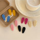 Beau - Polka Dot Duckbill Bangs Hair Clip